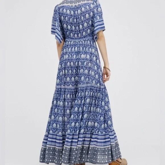 Spell and The Gypsy Collective RARE Oracle Indigo Dress/ Duster, Size Medium - Picture 4 of 10